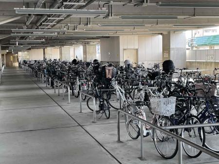 阪急豊中北駐輪センター画像