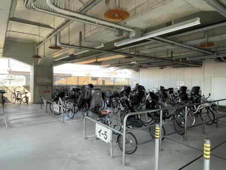 阪急豊中南駐輪センター画像