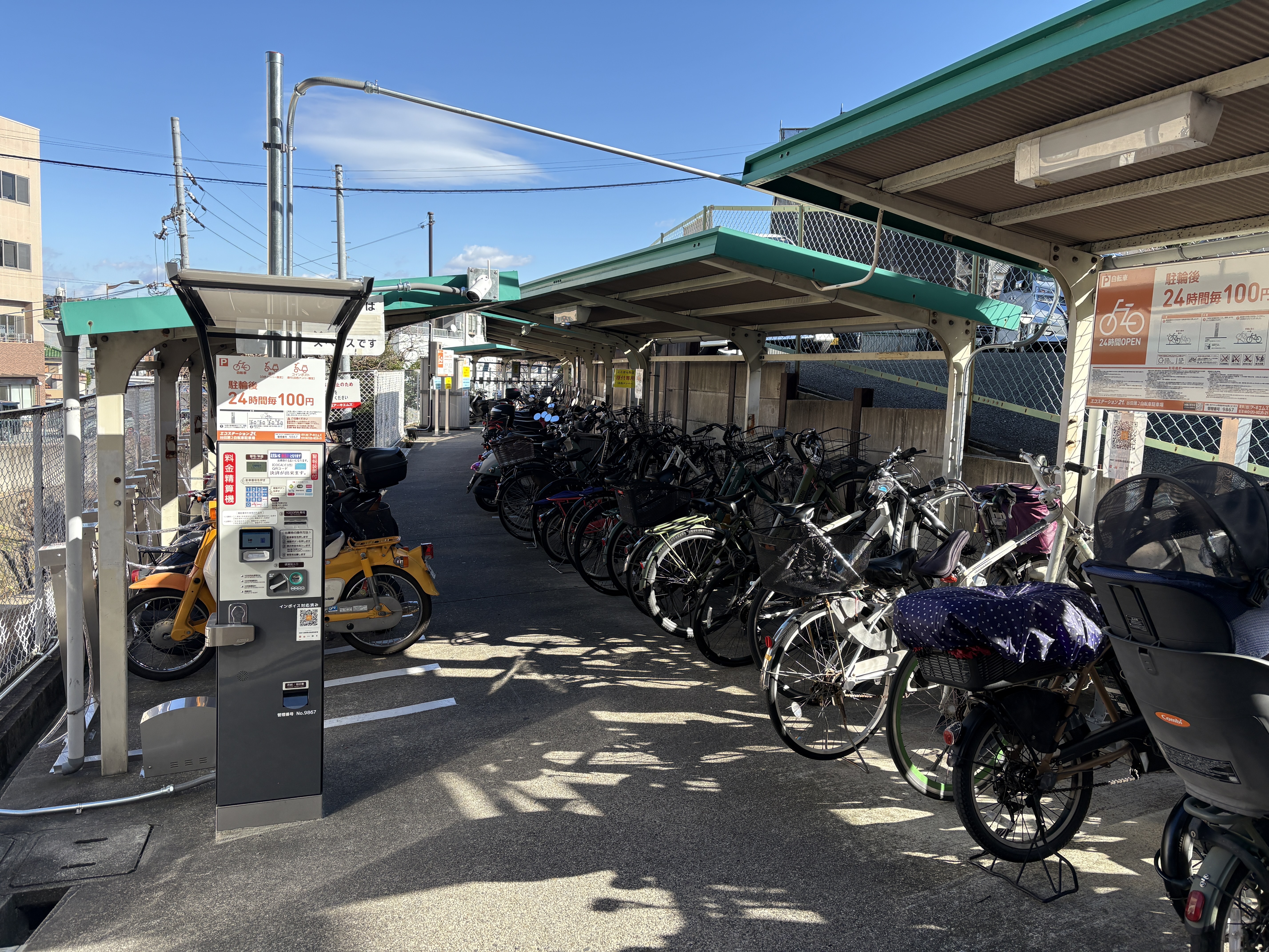谷田第２自転車駐車場画像