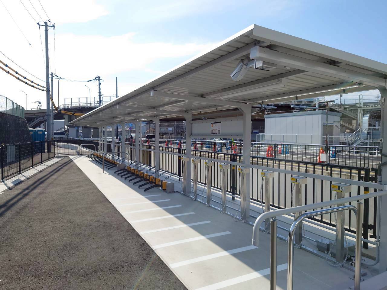 手柄山第二駐輪場画像